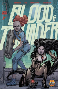 BLOOD & THUNDER #17 CVR E EJ SU & DEE CUNNIFFE WITCHBLADE TEAM UP VAR (Special Order)