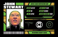 JUSTICE LEAGUE ID CARD: JOHN STEWART (PAID) (NET) (Special Order)