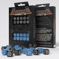 FORTRESS COMPACT D6 BLACK AND BLUE (Special Order)