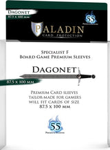 B&D PALADIN PREMIUM SLEEVES SPECIALIST F DAGONET 87.5MM X 100MM 55CT (Special Order)
