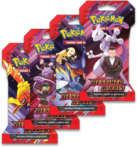 SLEEVED POKEMON SV10 DESTINED RIVALS PACK (Random Art)