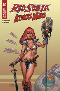RED SONJA ATTACKS MARS #4 CVR A LINSNER (Special Order)