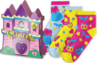 KIDS PRINCESSES SOCKS 6PC CDU (Special Order)
