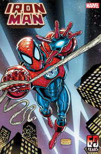 IRON MAN #19 JURGENS SPIDER-MAN VARIANT (Special Order)