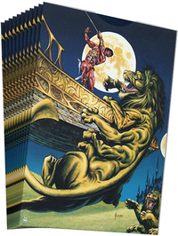 OVERPOWER: EDGAR RICE BURROUGHS AND THE WORLD LEGENDS SLEEVES TITAN SHIELD  JOHN CARTER MARS (Special Order)