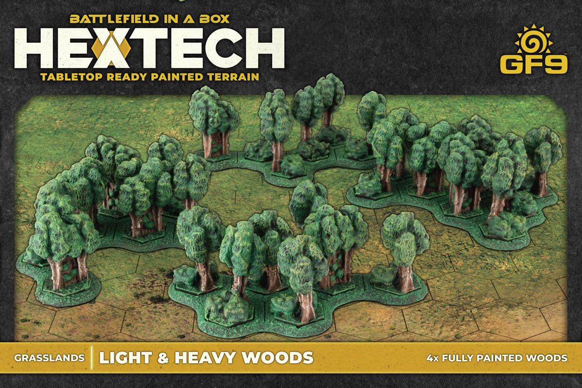 BATTLEFIELD IN A BOX: HEXTECH GRASSLANDS LIGHT & HEAVY WOODS