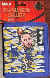 SMALL-STARS NBA GAMECHANGERS WALLET STEPH CURRY (Special Order)