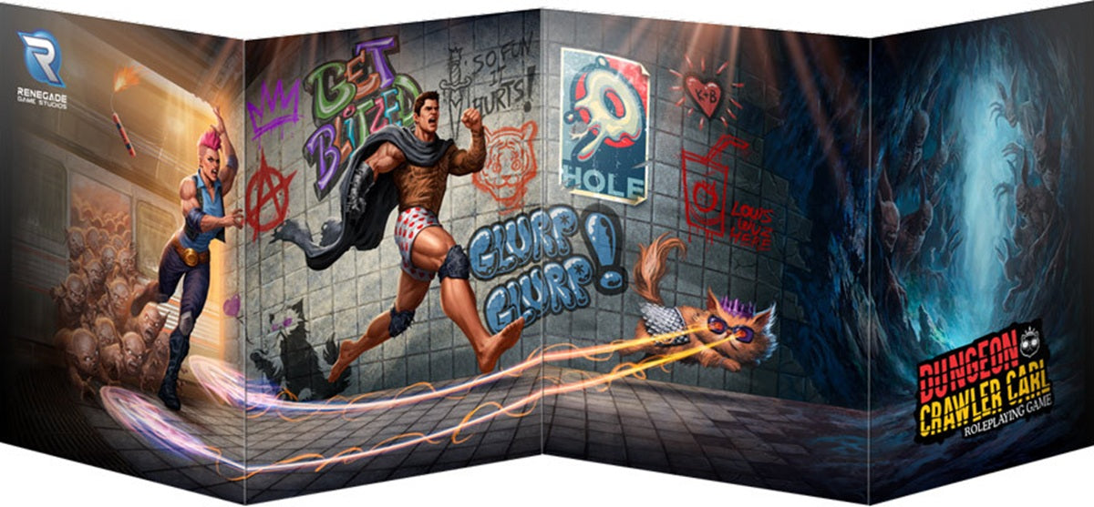 DUNGEON CRAWLER CARL RPG: GAME MASTER SCREEN (Pre-Order)