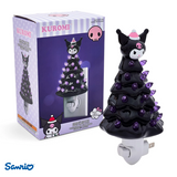HOLIDAY CHRISTMAS TREE PLUG IN NIGHT LIGHT 6” HELLO KITTY KUROMI (Special Order)