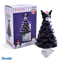 HOLIDAY CHRISTMAS TREE PLUG IN NIGHT LIGHT 6” HELLO KITTY KUROMI (Special Order)