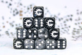 CONQUEST LOGO ON BLACK DICE SET (Special Order)