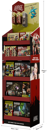 THE ARMY PAINTER FSDU INTRODUCTORY RACK (Special Order)