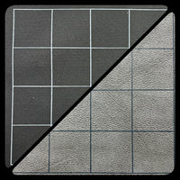 BATTLEMAT 1" SQUARE REVERSIBLE BLK-GREY 26"X23.5" (Special Order)