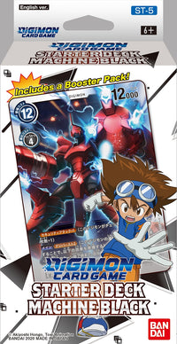 DIGIMON STARTER DECK MACHINE BLACK (6/8) (Special Order)
