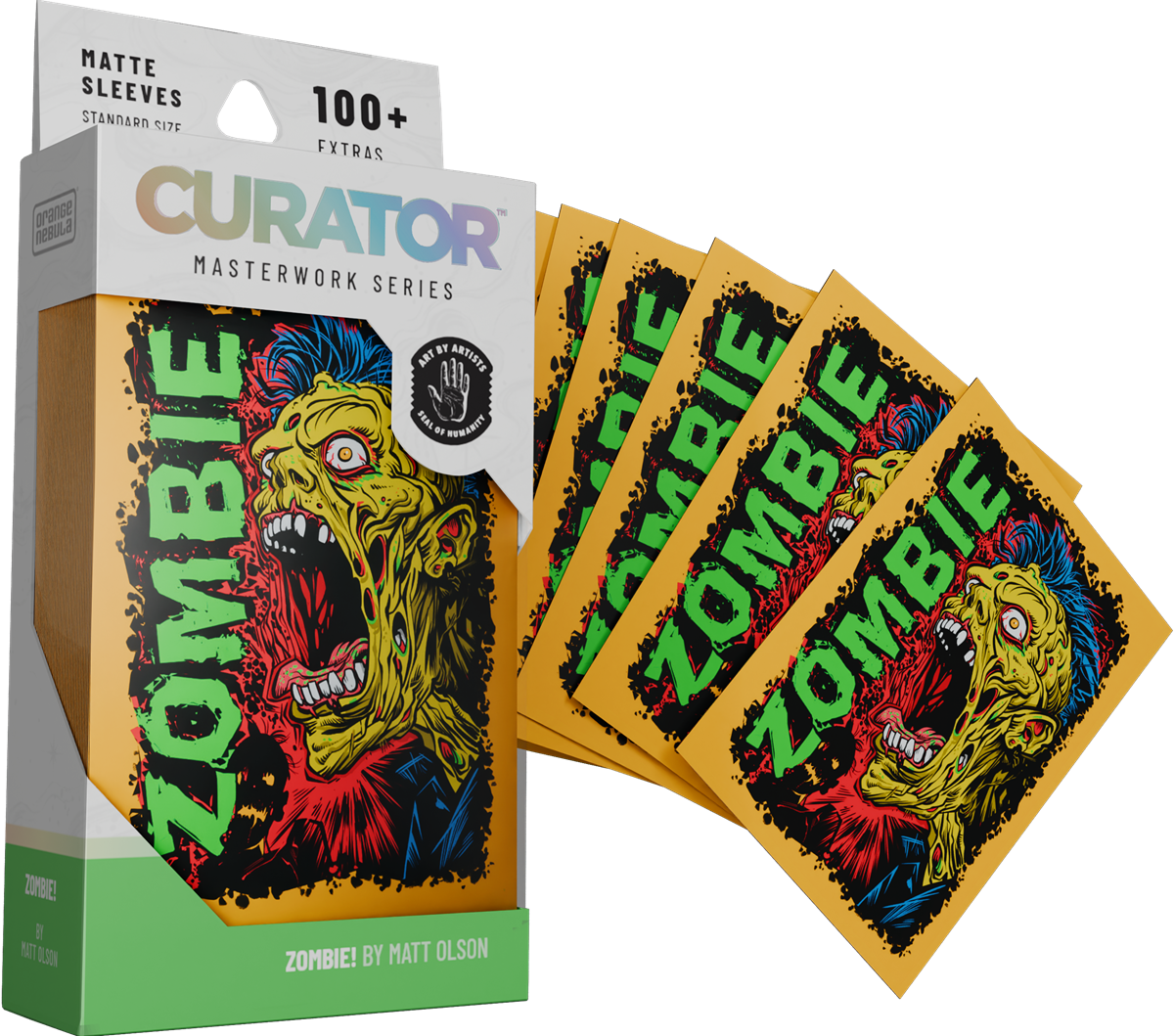 CURATOR SLEEVES MASTERWORKS SERIES MATT OLSON: ZOMBIE! (Pre-Order)