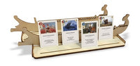 HANNIBAL AND HAMILCAR - WOODEN CARD HOLDERS (Special Order)