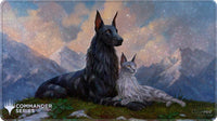 UP PLAYMAT MTG COMMANDER SERIES FAN VOTE 3 RIN AND SERI HOLOFOIL (Special Order)