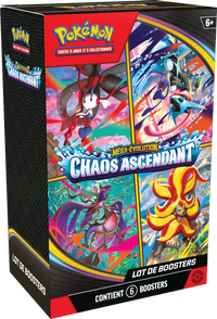 (CARDS ARE IN FRENCH)POKEMON FRENCH ME04 CHAOS RISING BOOSTER BUNDLE
