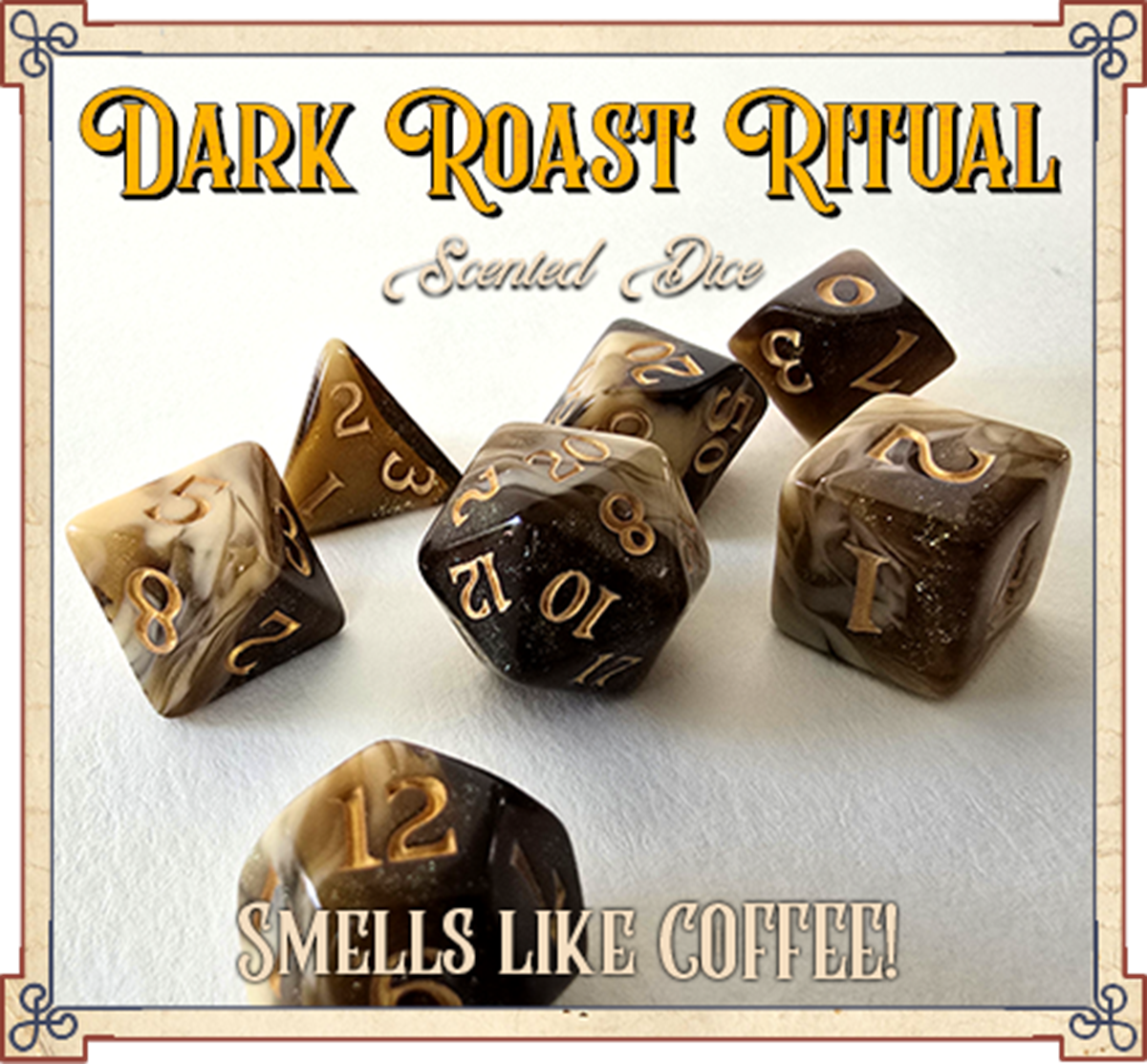 SCENTED DICE DARK ROAST RITUAL (Pre-Order)