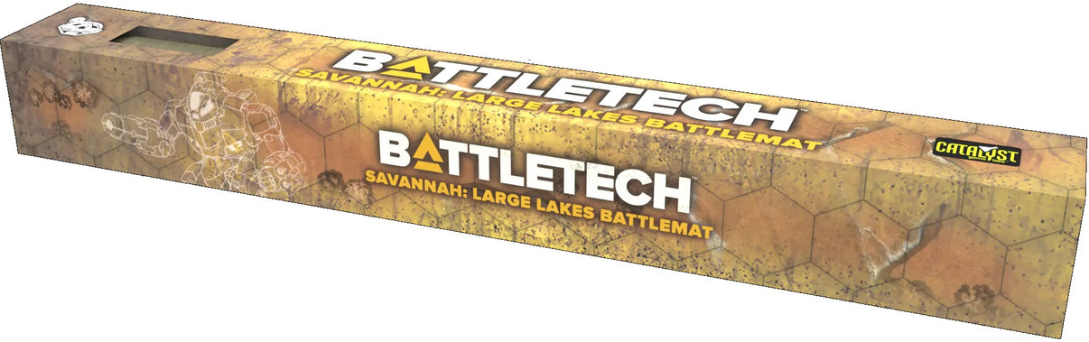 BATTLETECH BATTLEMAT SAVANNAH LARGE LAKES (Pre-Order)