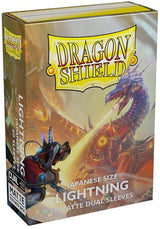 DRAGON SHIELD SLEEVES DUAL JAPANESE MATTE LIGHTNING (Special Order)