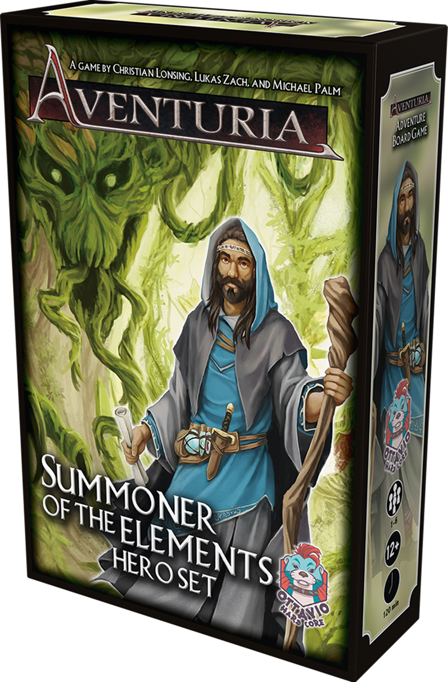 AVENTURIA HERO SET: SUMMONER OF THE ELEMENTS (Pre-Order)