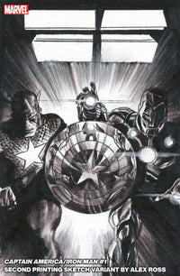 CAPTAIN AMERICA/IRON MAN #1 ALEX ROSS 2ND PRINT (Special Order)