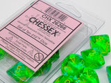 GEMINI 10D10 TRANSLUCENT GREEN-TEAL/YELLOW (Special Order)