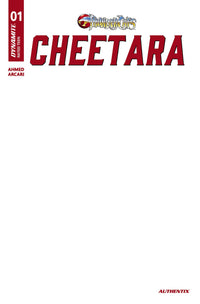 THUNDERCATS: CHEETARA #1 CVR F BLANK AUTHENTIX (Special Order)