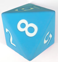 FOAM DICE D8 BLUE (Special Order)