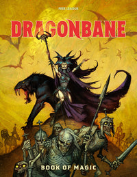DRAGONBANE RPG BOOK OF MAGIC RULES SUPPLEMENT HC (Pre-Order)