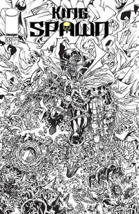 KING SPAWN #55 CVR B HARVEY TOLIBAO B&W VAR (Special Order)