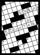 LEGION SLEEVE DOUBLE-MATTE CROSSWORD (Special Order)