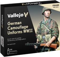 VALLEJO: MODEL COLOR GERMAN CAMOUFLAGE UNIFORMS WWII (18ML) (Special Order)