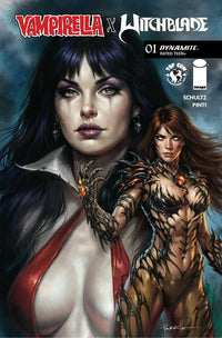 VAMPIRELLA X WITCHBLADE SPECIAL #1 CVR B LUCIO PARRILLO (Special Order)