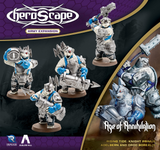 HEROSCAPE RISING TIDE KNIGHT PRIMUS ADELBERN AND ORDO BOREALIS ARMY EXPANSION (Special Order)