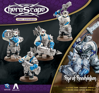 HEROSCAPE RISING TIDE KNIGHT PRIMUS ADELBERN AND ORDO BOREALIS ARMY EXPANSION (Special Order)