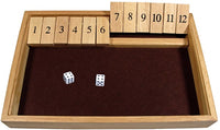 SHUT THE BOX, 13.5" X 9" (Special Order)