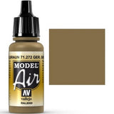 VALLEJO: MODEL AIR GER. GREEN BROWN (17ML) (Special Order)
