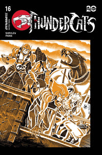 THUNDERCATS #16 CVR G HAESER TMNT HOMAGE (Special Order)