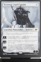 GATHERERS TAVERN MTG EDGE OF ETERNITIES SLABS TEZZERET, CRUEL CAPTAIN SLAB STANDEE (Special Order)