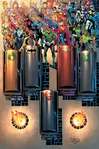 JUSTICE LEAGUE #75 CVR D JURGENS/RAPMUND CARDSTOCK (Special Order)