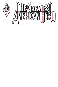 GREATEST AMERICAN HERO #1 (OF 5) CVR E BLANK SKETCH VAR (Special Order)