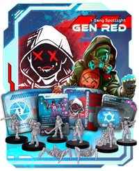 CYBERPUNK RED COMBAT ZONE GEN RED FACTION STARTER (Special Order)