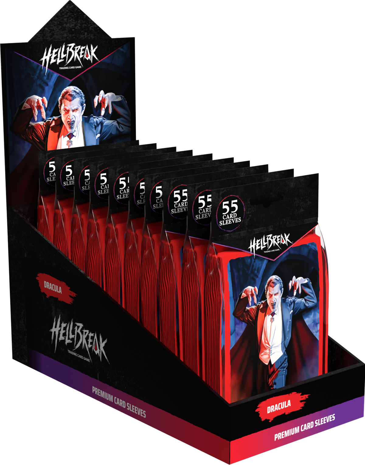 HELLBREAK DRACULA PREMIUM CARD SLEEVES (Pre-Order)