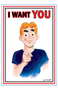 ARCHIE COMICS CELEBRATES AMERICA’S 250TH  (O.S.) CVR F FOIL FULL ART (UNCLE SAM C) VAR (Special Order)