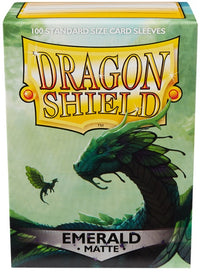 DRAGON SHIELD SLEEVES MATTE EMERALD 100CT (Special Order)
