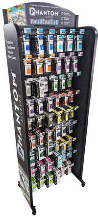 PHANTOM SLEEVES METAL DISPLAY RACK - FULLY LOADED (345 SLEEVE PACKS) (Special Order)