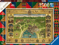 HARRY POTTER HOGWARTS MAP 1500PC PUZZLE (Special Order)