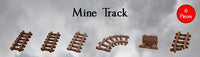 TERRAIN CRATE - MINE TRACK (Special Order)
